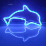 Fabur - lampe néon a del a piles ou usb, décoration murale pour maison, enfants, bar, noël, mariage, ... Fabur - lampe néon a del a piles ou usb, décoration murale pour maison, enfants, bar, noël, mariage, ...