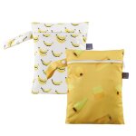 Fancygrab lot de 2 sacs etanches et r�sistants pour couches et maillots de bain, r�utilisables, parfaits ...