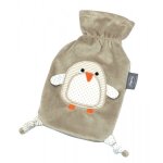 Fashy bouillotte 0, 8l avec housse en peluche, pingouin