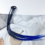 Fausse m�che avec �lastique � cheveux simple en caoutchouc pour enfant, perruque jolie pour petite fille, ...