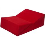 Fauteuil chaise longue canap intime relaxant plaint de forme triangulaire rouge