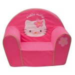 Fauteuil club polyvelours hello kitty