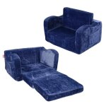Fauteuil pour enfants pliable - vevor - en eponge 25d haute densit� souple et confortable et housse en ...