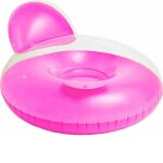 Fauteuil gonflable glossy intex - coloris alatoire