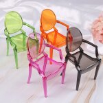 Fauteuil pour maison de poup�e echelle 1:6, 1 pi�ce, accessoires de maison de poup�e miniature