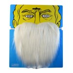 Faux masque a barbe pour vieux homme, accessoire de cosplay, demi - visage, dguisement de fte, amusant, ...