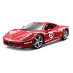 Ferrari 458 challenge rouge 1 / 24 burago - burago