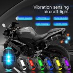 Feux stroboscopiques universels led pour motos, anti - collision, pour drone avec stroboscope 7 couleurs, ... Feux stroboscopiques universels led pour motos, anti - collision, pour drone avec stroboscope 7 couleurs, ...