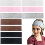 Few - 10 pcs bandeaux de yoga en coton extensible bandeau sports running exercice