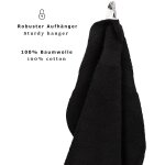 Few - lot de 10 serviettes débarbouillettes lavettes taille 30x30 cm en 100% coton premium couleur noir ... Few - lot de 10 serviettes débarbouillettes lavettes taille 30x30 cm en 100% coton premium couleur noir ...