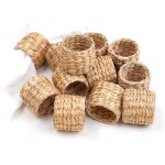 Few - 12 pcs rond de servietts de table, porte - serviettes en jacinthe d' - anneau de table de rustiques ... Few - 12 pcs rond de servietts de table, porte - serviettes en jacinthe d' - anneau de table de rustiques ...
