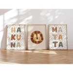 Few - ® lot de 3 posters pour chambre d'enfant, format a4, poster mural, poster décoratif pour chambre ... Few - ® lot de 3 posters pour chambre d'enfant, format a4, poster mural, poster décoratif pour chambre ...