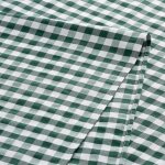 Few - lot de 6 serviettes en tissu a carreaux vichy en coton rsistant pour htellerie 45 x 45 cm, vert ...