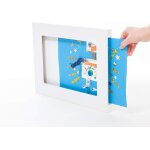 Few - - cadre a4 pour dessins d'enfants - cadre blanc simple a4 - cadre d'affichage unique pour ?uvres ...