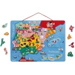 Few - - carte d'espagne magntique - puzzle enfant en bois - 60 pices aimantes - dcouvrir et mmoriser ...