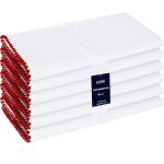 Few - cottoniva serviettes de table en tissu 50 x 50 cm lot de 6 - 100% coton serviettes de table tissu ...