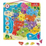 Few - - puzzle carte de france magnétique - 93 pièces aimantées - puzzle enfant - découvrir et mémoriser ... Few - - puzzle carte de france magnétique - 93 pièces aimantées - puzzle enfant - découvrir et mémoriser ...