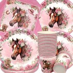Few - vaisselle de fête chevaux anniversaire, chevaux vaisselle papier set assiettes en papier serviettes ... Few - vaisselle de fête chevaux anniversaire, chevaux vaisselle papier set assiettes en papier serviettes ...