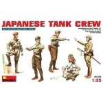 Figurines 2�me guerre mondiale : equipage de tank japonais