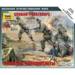 Figurines 2me guerre mondiale : parachutistes allemands