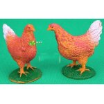 Figurines d'animaux de ferme en pvc pour enfants, simulation de poulet, canard, poule d'oie, cadeau, ...