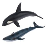 Figurines d'animaux de mer r�alistes, fournitures de f�te, cadeaux de f�te, jouets pour enfants, paquet ...