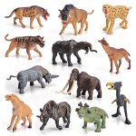 Figurines d'animaux préhistoriques réalistes, 12 pièces, fournitures de boutique de zoo, statue miniature ... Figurines d'animaux préhistoriques réalistes, 12 pièces, fournitures de boutique de zoo, statue miniature ...