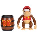 Figurine articul�e diddy kong nintendo 4 , officielle nintendo par, 13 points d'articulation, avec accessoire ...