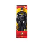 Figurine batman costume noir 30 cm - serie flash - personnage dc - set super h�ros + 1 carte - nouveaut� ...