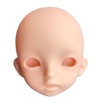 Figurine bjd de 12 pouces pour femme, pices de corps, tte en peau blanche, accessoire diy