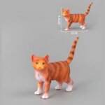 Figurines de chat miniatures réalistes pour collection, 10 pièces Figurines de chat miniatures réalistes pour collection, 10 pièces