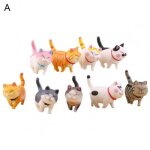 Figurines de chat en pvc, 9 pièces / ensemble, jolis modèles, neuf styles, jouets de collection pour ... Figurines de chat en pvc, 9 pièces / ensemble, jolis modèles, neuf styles, jouets de collection pour ...