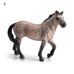 Figurines de cheval adorables, sans d�coloration, micro d�cor, knapostuu, stallon pinte, jouet, figurines ...