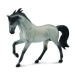 Figurine cheval : etalon andalou gris