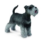Figurine chien : schnauzer