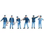 Figurines conducteur de locomotive et agents de man�uvre voie noch h0 15282 - noch