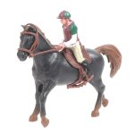 Figurines de courses de chevaux, mini animaux de simulation, jouets educatifs, cadeaux