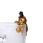 Figurines de dessin animé, nouveau jouet cosplay, animal, chien, chat, le bord de la tasse, collection ... Figurines de dessin animé, nouveau jouet cosplay, animal, chien, chat, le bord de la tasse, collection ...
