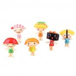 Figurine de dessin anim�, simulation de saumon, micro paysage, ornement de bureau, mod�le cadeau pour ...