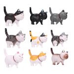 Figurines educatives de chat, 9 pièces, ornement, figurines d'animaux, ensemble de collection de jouets, ... Figurines educatives de chat, 9 pièces, ornement, figurines d'animaux, ensemble de collection de jouets, ...