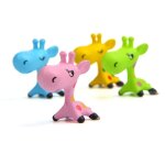 Figurine de girafe de jardin miniature, d�coration de paysage, cadeau pour enfants, nouvelle d�coration ...