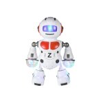 Figurines de marche et de danse pour enfant, robot intelligent a led, a piles Figurines de marche et de danse pour enfant, robot intelligent a led, a piles