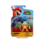 Figurine super mario : larry avec sa baguette magique 10 cm - figurine articule collection - enfant