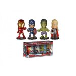 Figurine marvel avengers age of ultron - pack 4 mini bobblehead 7cm
