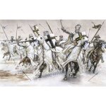 Figurines mdivales : chevaliers teutoniques