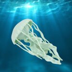 Figurines de m�duses en plastique, animaux marins, jouets educatifs pour tout - petits