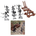 Figurines militaires, ensemble de jeu pour hommes et soldats avec v�hicules a grande echelle, accessoires ...