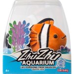 Figurine miniature - lansay - 51116 - zhu zhu aquarium - moon le poisson clown Figurine miniature - lansay - 51116 - zhu zhu aquarium - moon le poisson clown