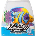 Figurine miniature - lansay - 51117 - zhu zhu aquarium - crystal le poisson - ange royal