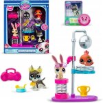 Figurine miniature - personnage miniature littlest petshop coffret de jeu disco nights